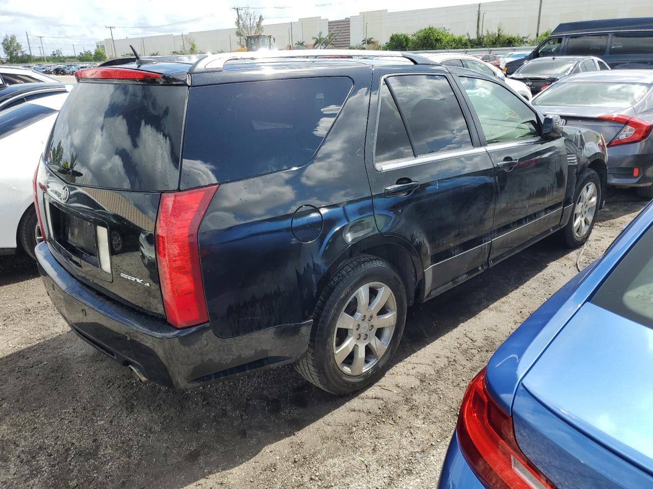 2008 Cadillac Srx VIN: 1GYEE437X80215852 Lot: 59573424