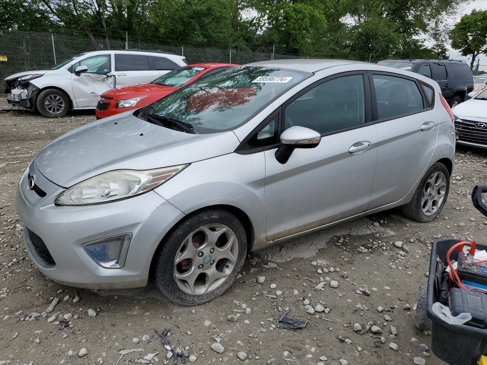 2012 Ford Fiesta Ses vin: 3FADP4FJ7CM162834