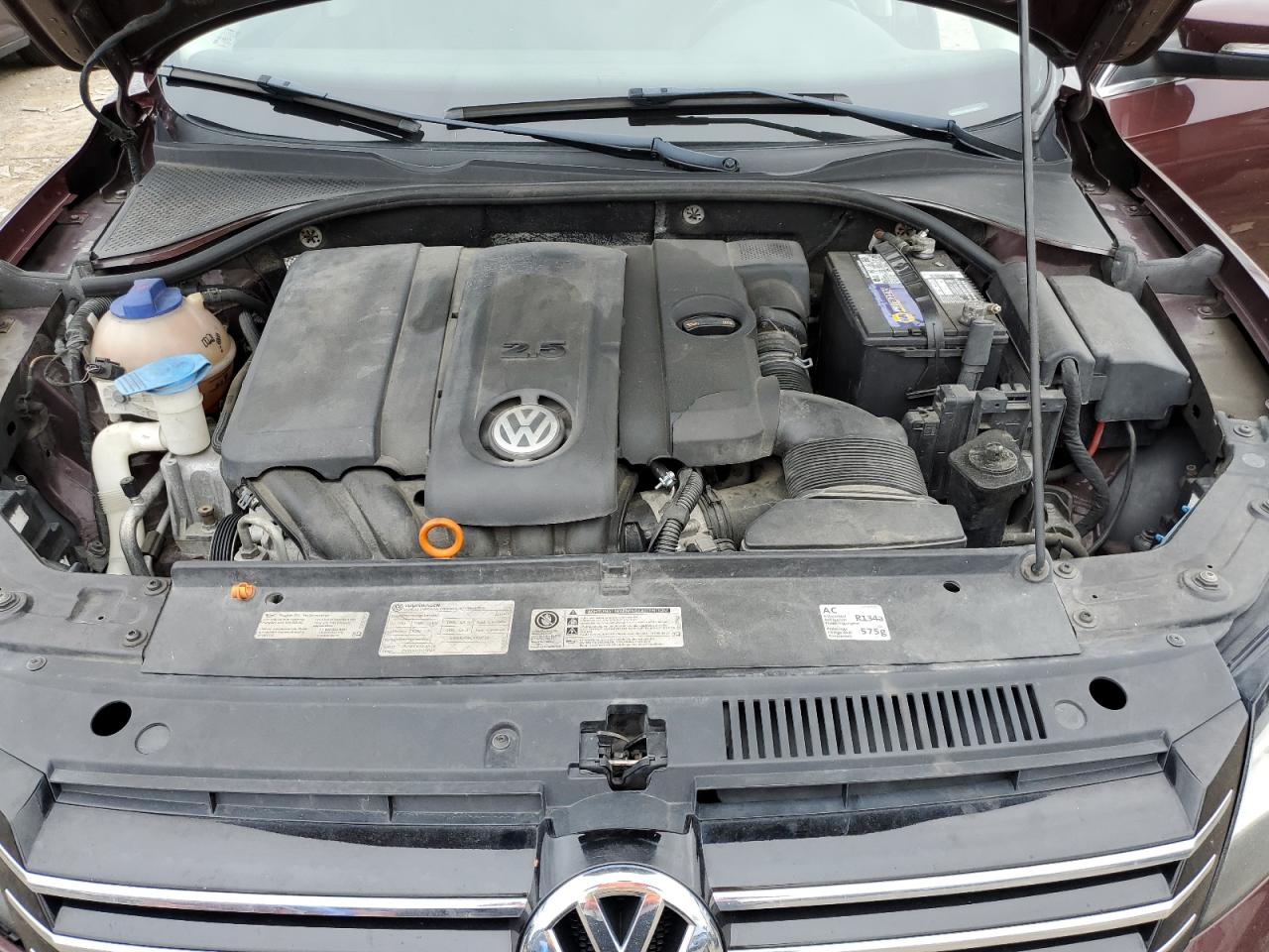 2013 Volkswagen Passat Se VIN: 1VWBP7A38DC085547 Lot: 58329374