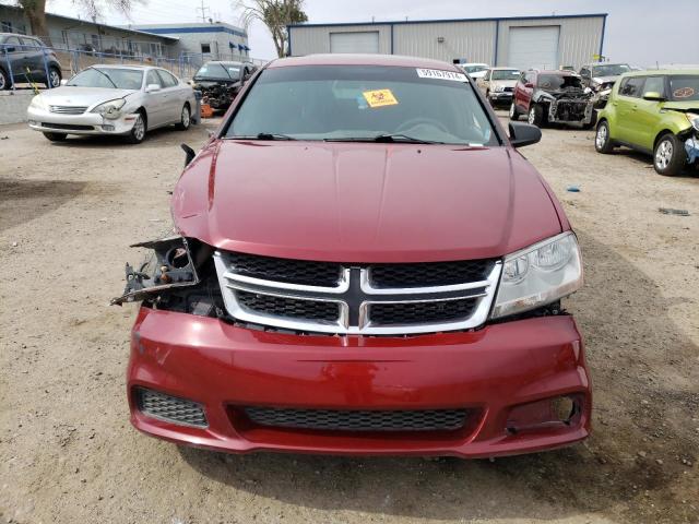  DODGE AVENGER 2014 Бургунді