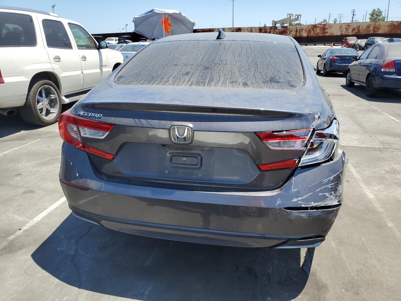 2022 Honda Accord Lx VIN: 1HGCV1F15NA075767 Lot: 61154004