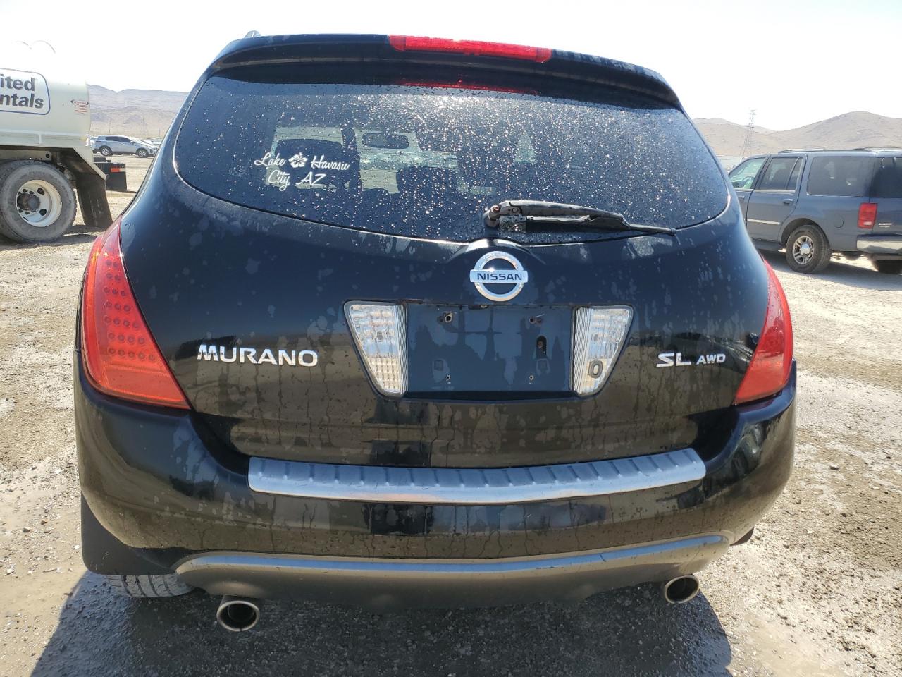 2006 Nissan Murano Sl VIN: JN8AZ08W46W551223 Lot: 59482254