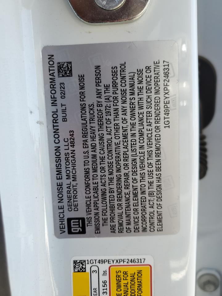 1GT49PEYXPF246317 2023 GMC Sierra K2500 At4