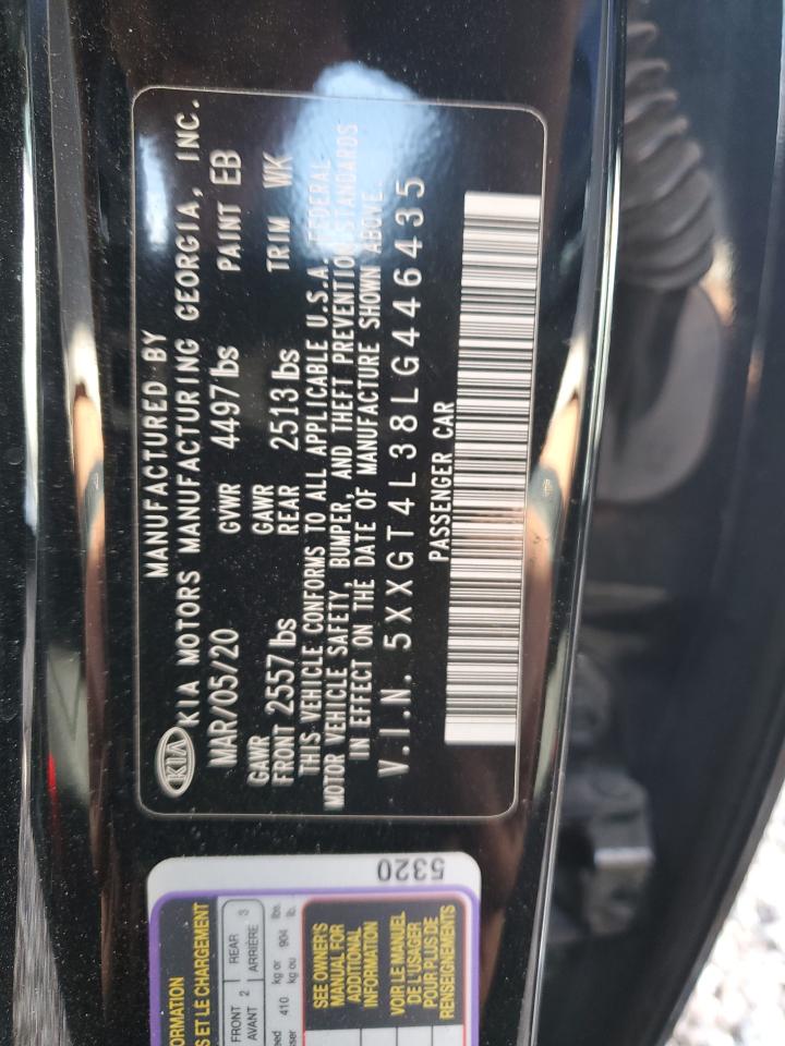 2020 Kia Optima Lx VIN: 5XXGT4L38LG446435 Lot: 56690264