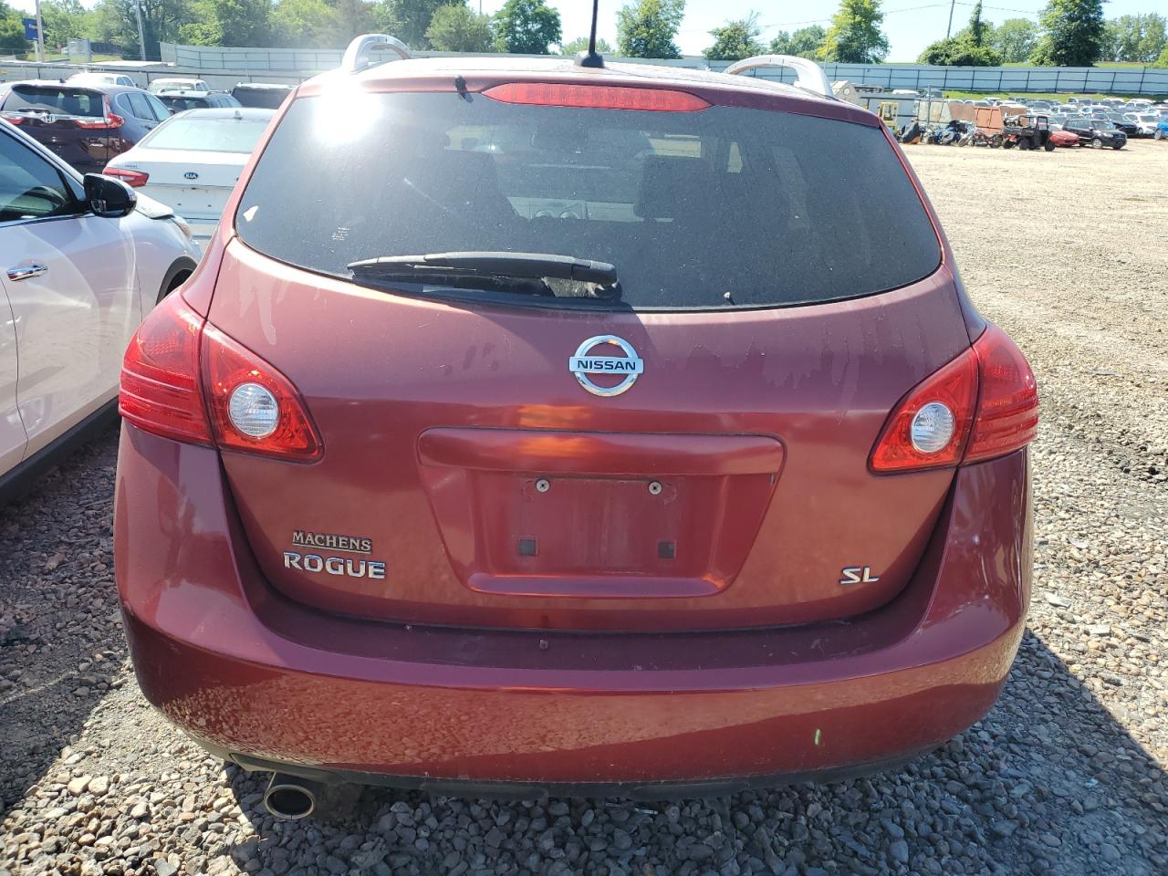 2008 Nissan Rogue S VIN: JN8AS58T78W024013 Lot: 58405514