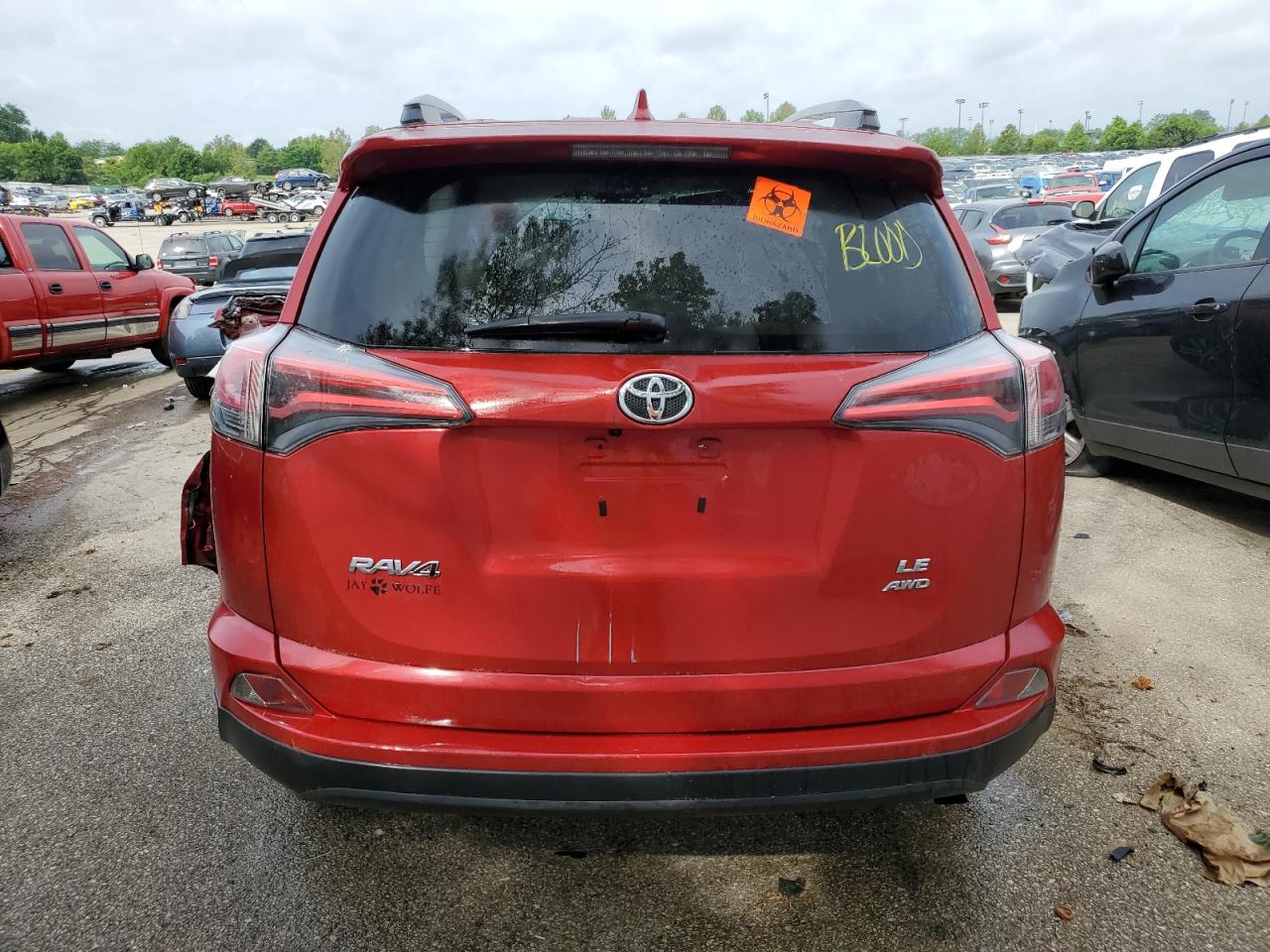 VIN JTMBFREV4HJ158492 2017 TOYOTA RAV4 no.6