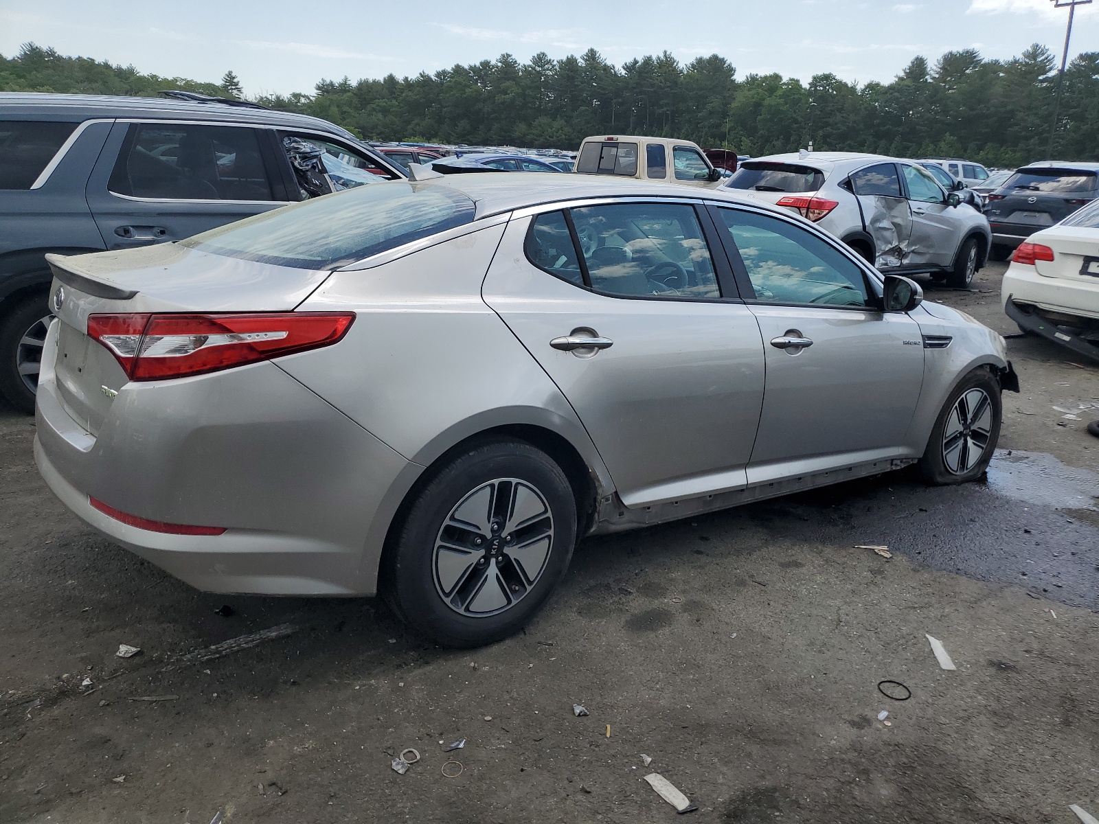 2013 Kia Optima Hybrid vin: KNAGM4AD5D5061488