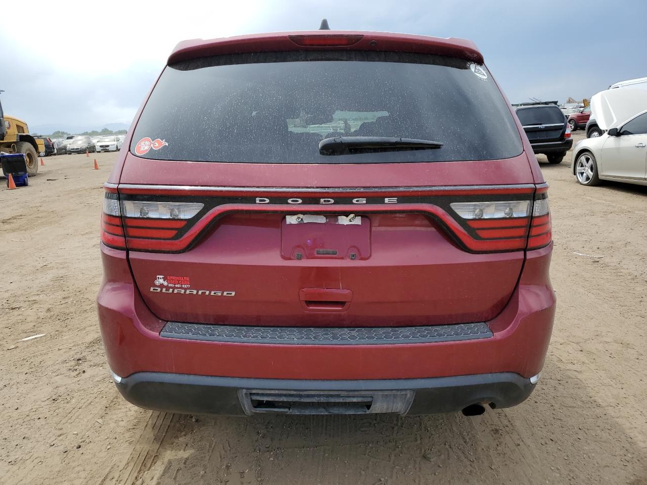 2015 Dodge Durango Sxt VIN: 1C4RDJAG7FC240201 Lot: 60224544