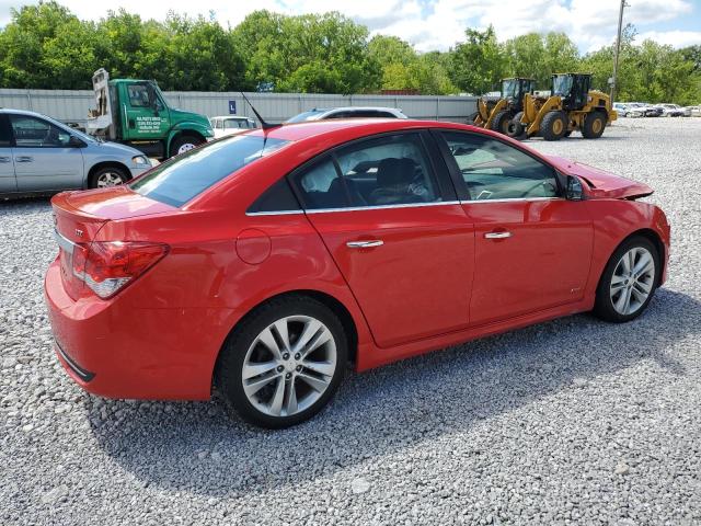  CHEVROLET CRUZE 2014 Червоний