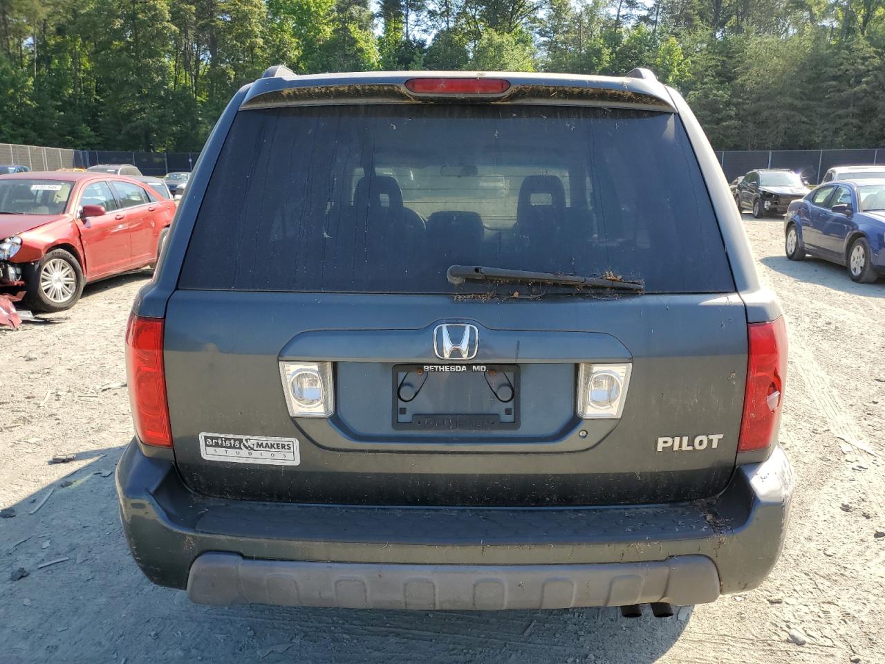 2003 Honda Pilot Ex VIN: 2HKYF18433H577918 Lot: 57157804