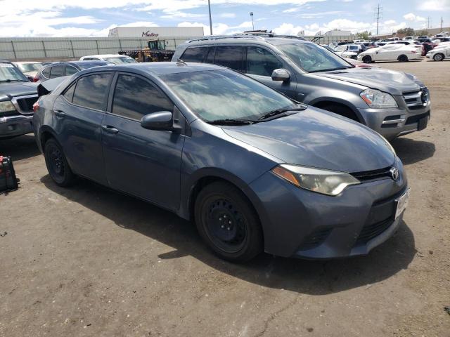 Sedans TOYOTA COROLLA 2014 Gray