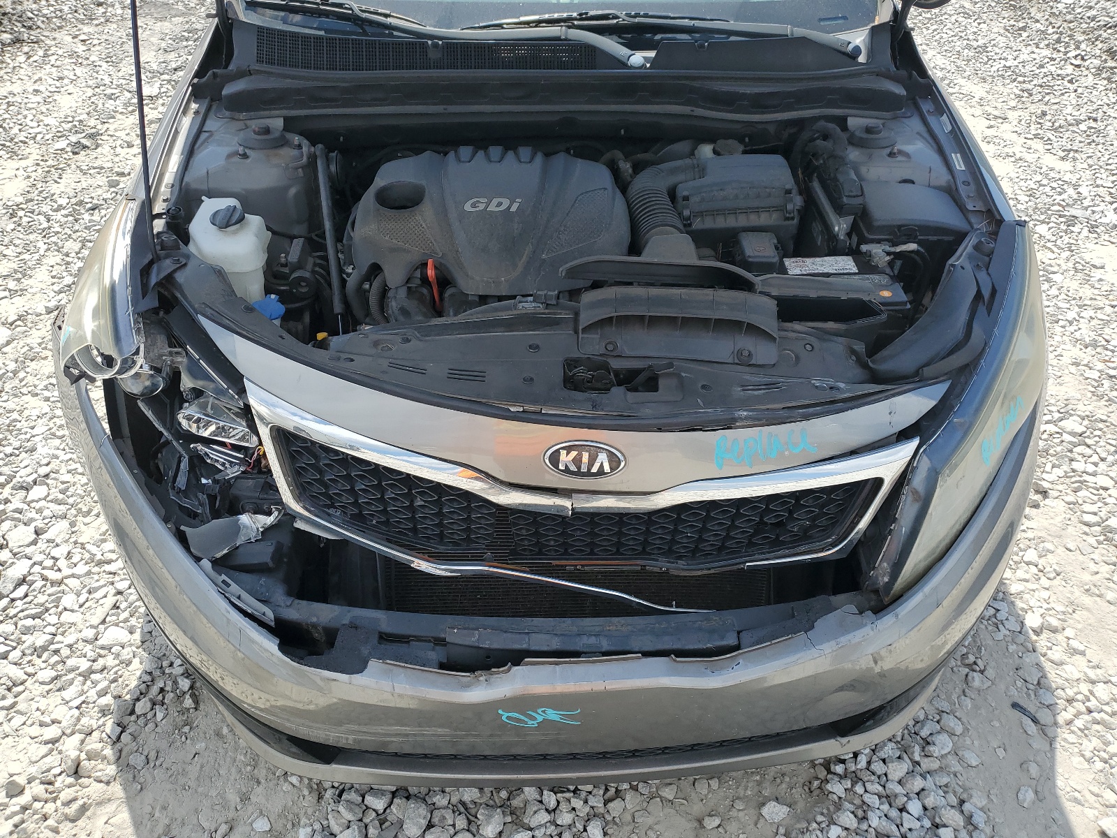 5XXGN4A73DG157593 2013 Kia Optima Ex