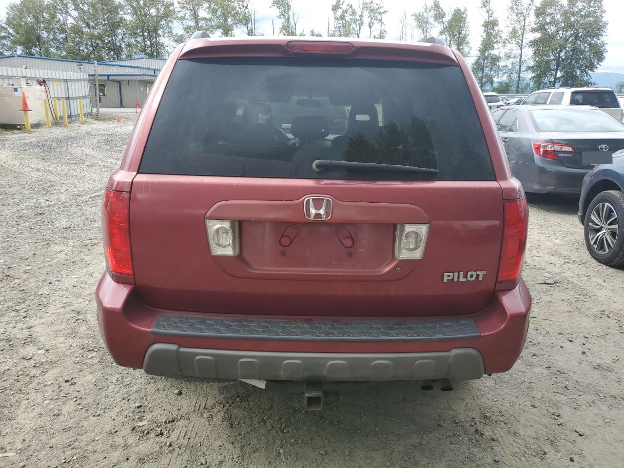 2004 Honda Pilot Exl VIN: 2HKYF18554H547331 Lot: 59247444