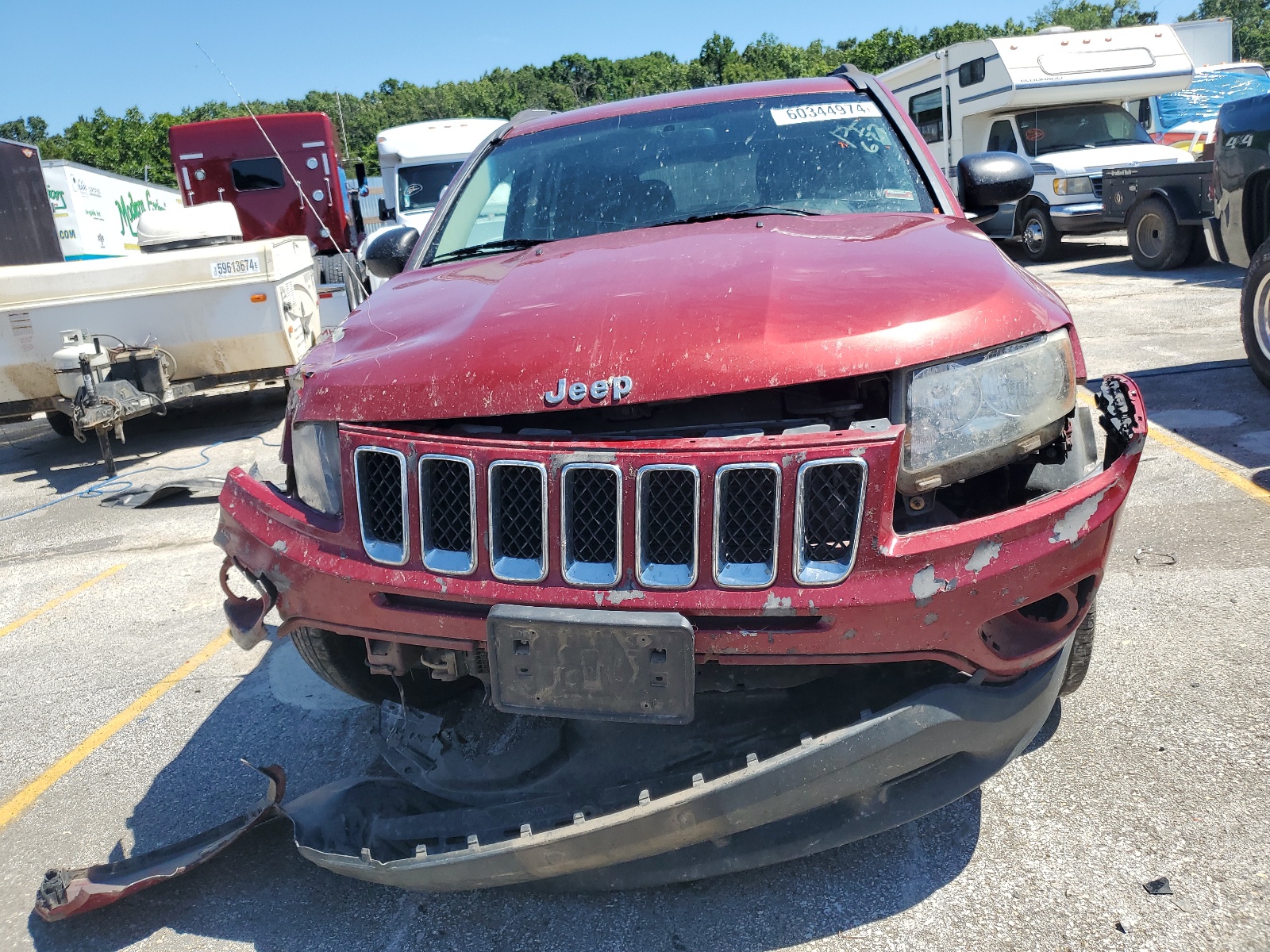 2016 Jeep Compass Sport vin: 1C4NJDBB6GD719121