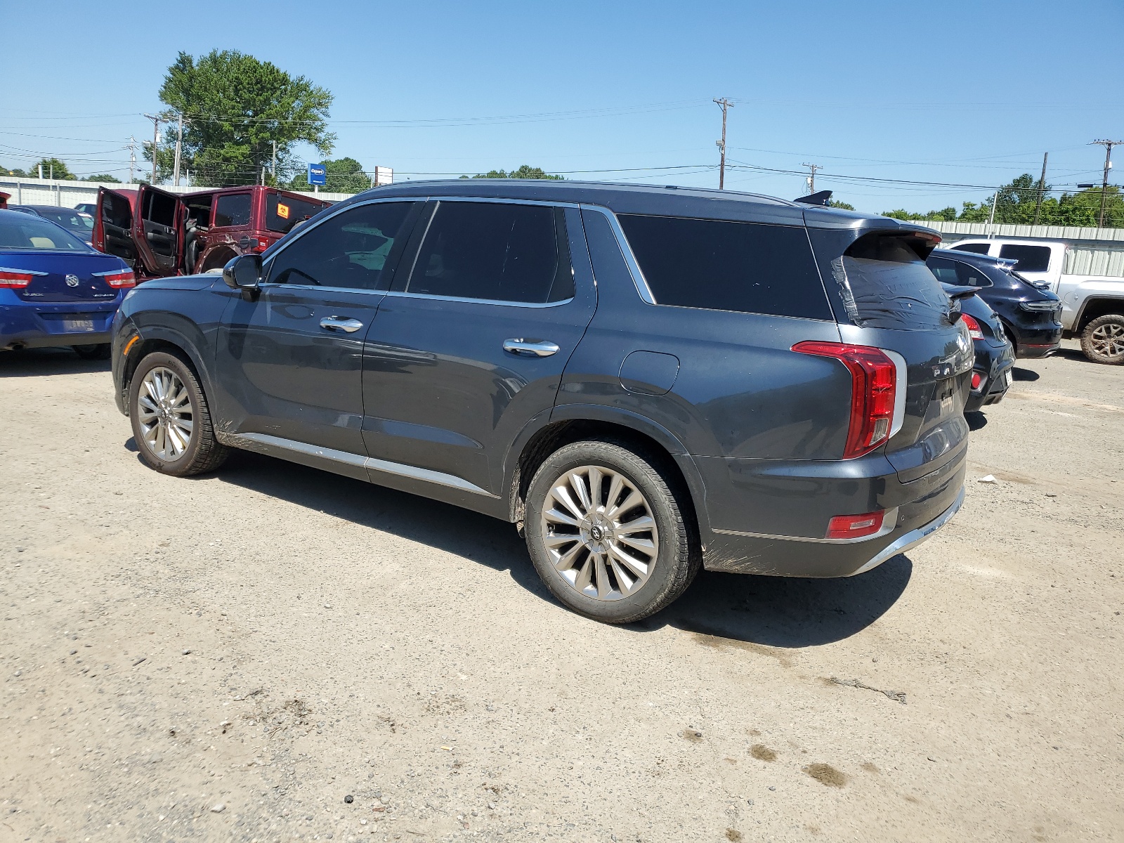 2020 Hyundai Palisade Limited vin: KM8R54HE7LU036132