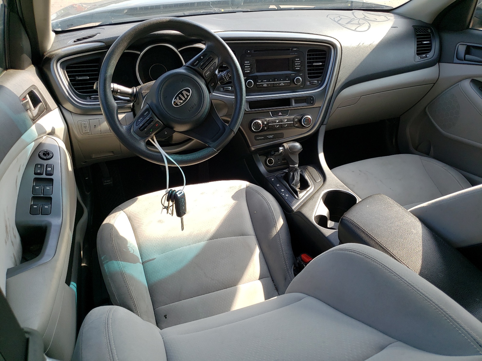 5XXGM4A7XEG291182 2014 Kia Optima Lx