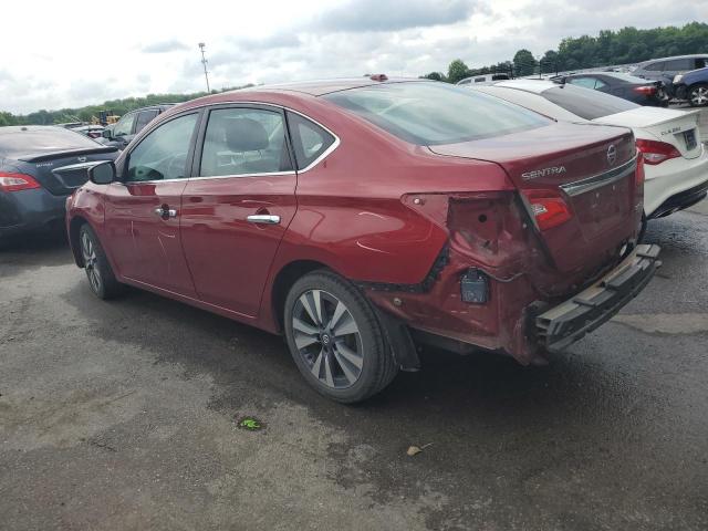  NISSAN SENTRA 2019 Czerwony