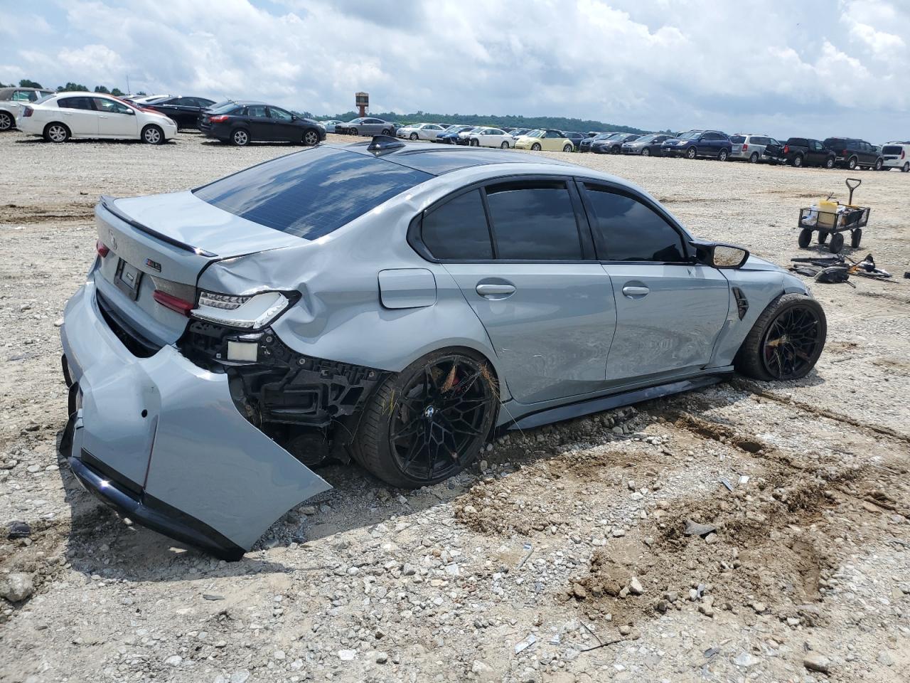 2022 BMW M3 Competition VIN: WBS33AY08NFM43637 Lot: 57553924