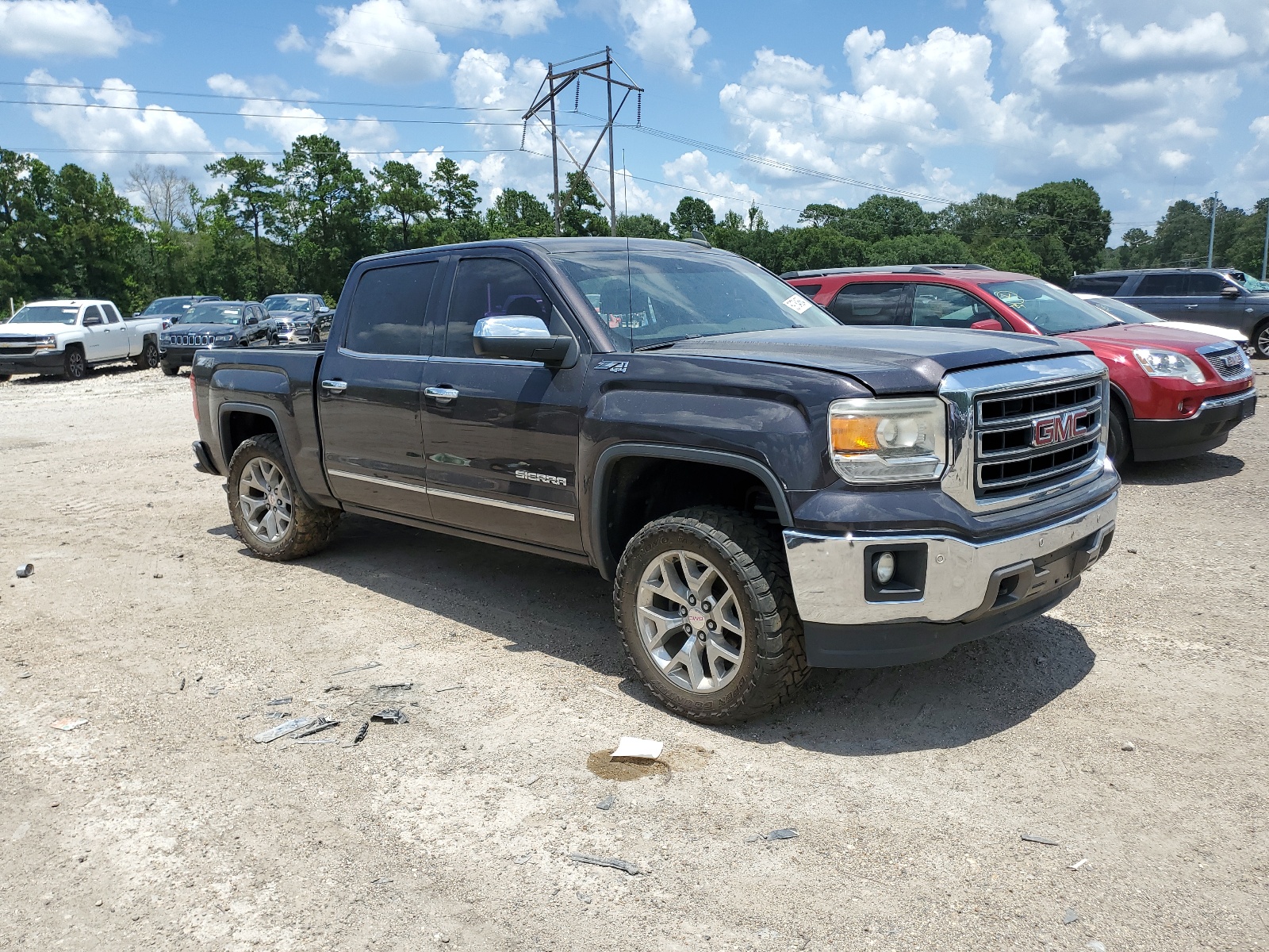 2015 GMC Sierra K1500 Slt vin: 3GTU2VEC6FG497197