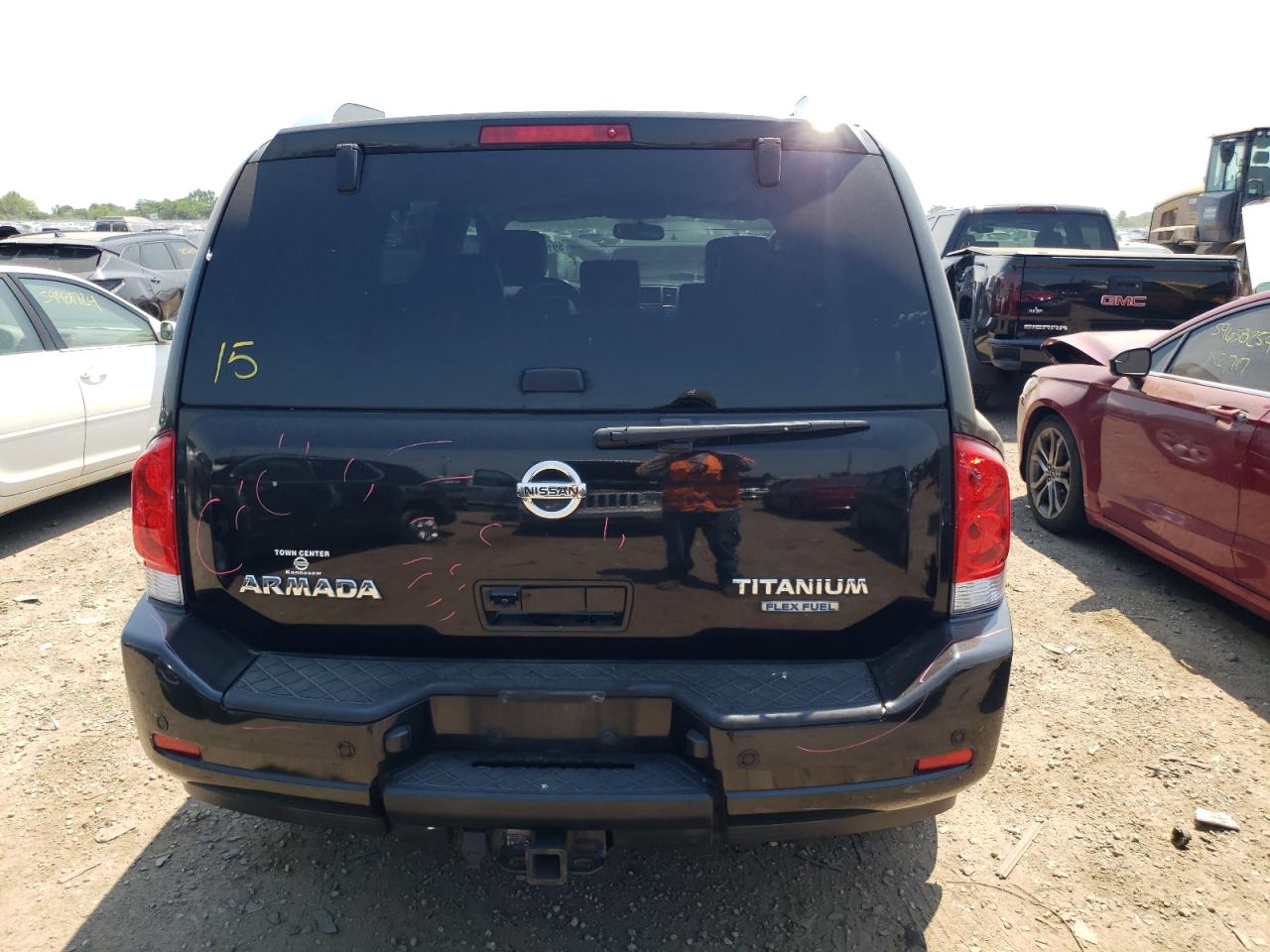 2010 Nissan Armada Se VIN: 5N1BA0ND1AN621104 Lot: 59104724