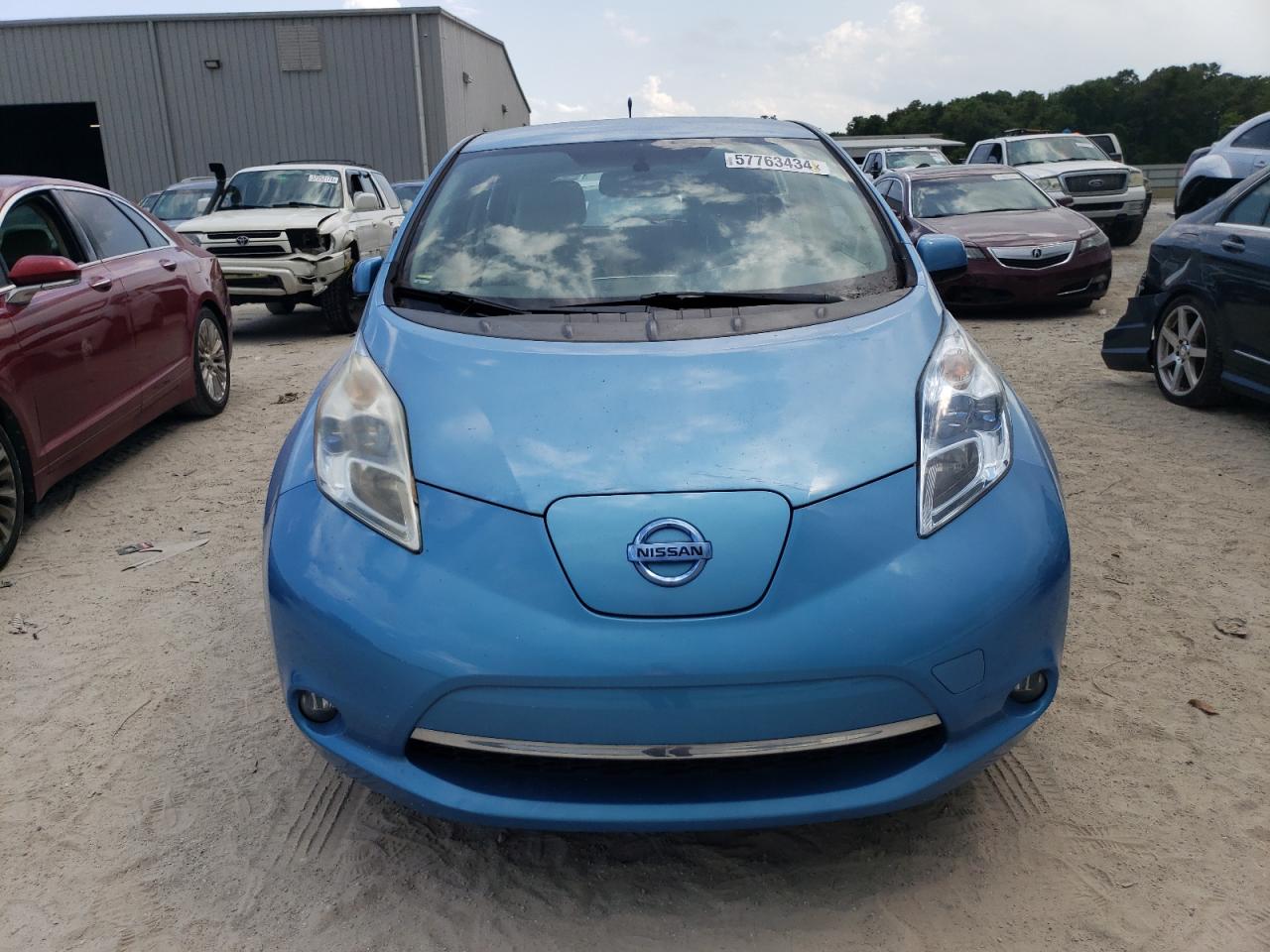 2011 Nissan Leaf Sv VIN: JN1AZ0CP1BT002458 Lot: 57763434