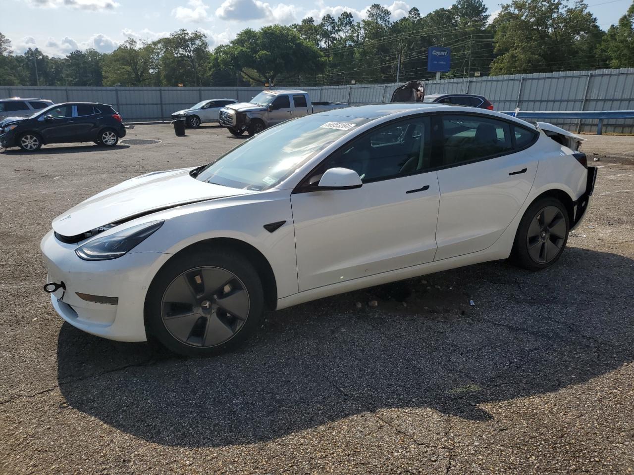 5YJ3E1EA1MF045896 2021 TESLA MODEL 3 - Image 1