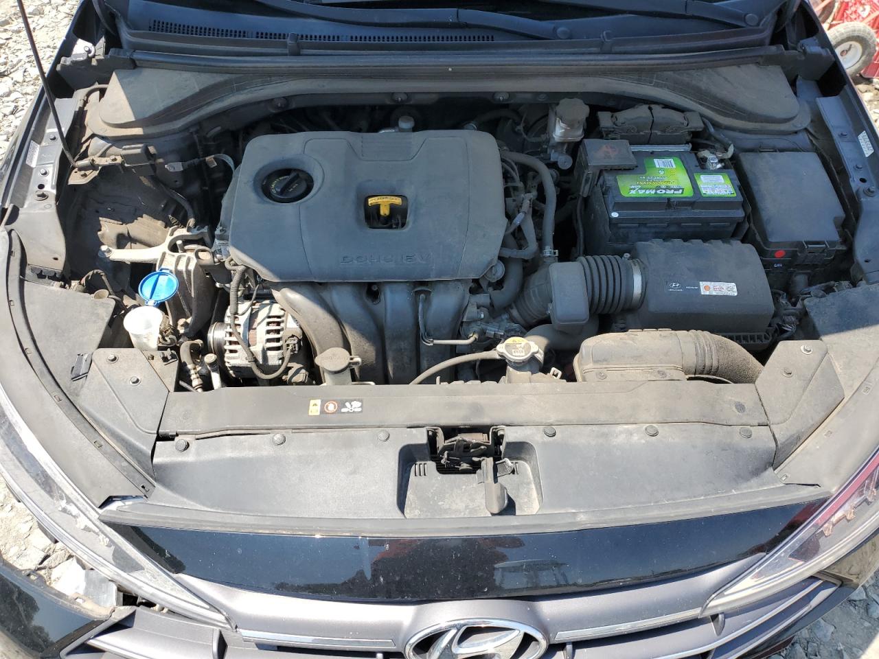 2019 Hyundai Elantra Se VIN: KMHD74LF4KU789359 Lot: 58677854