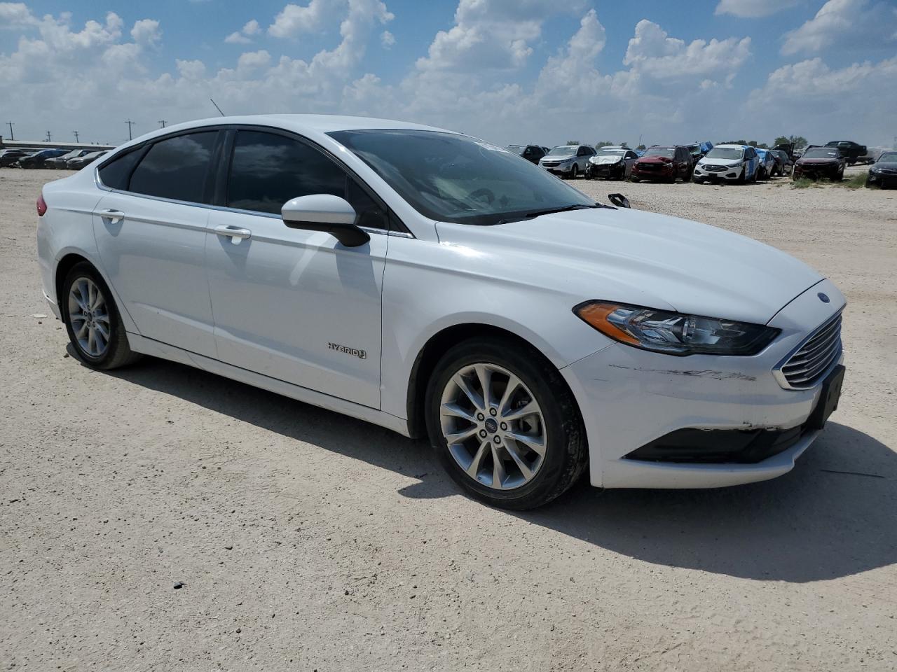 2017 Ford Fusion Se Hybrid VIN: 3FA6P0LU8HR317840 Lot: 61150924