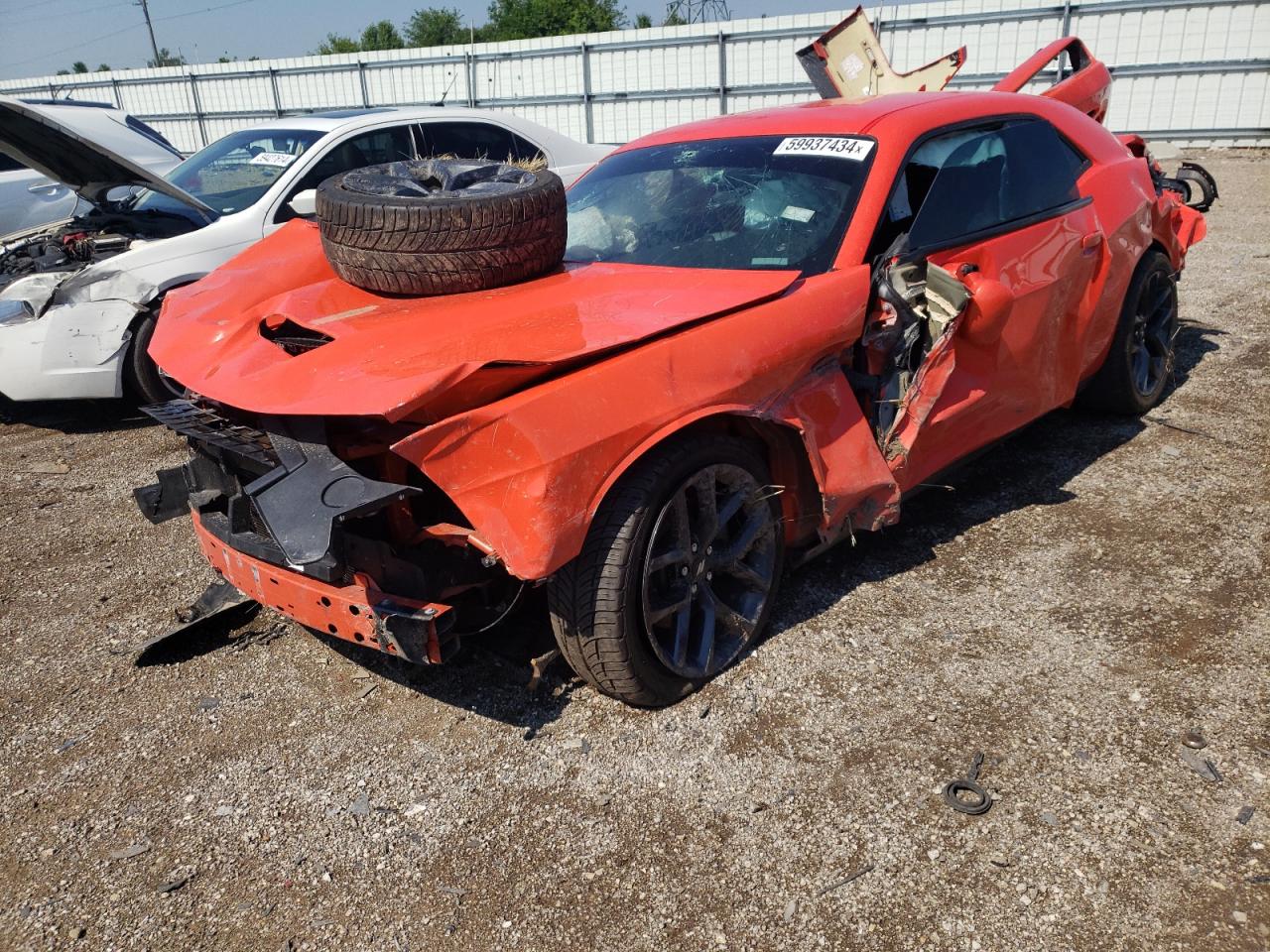 2C3CDZBT8KH612642 2019 DODGE CHALLENGER - Image 1