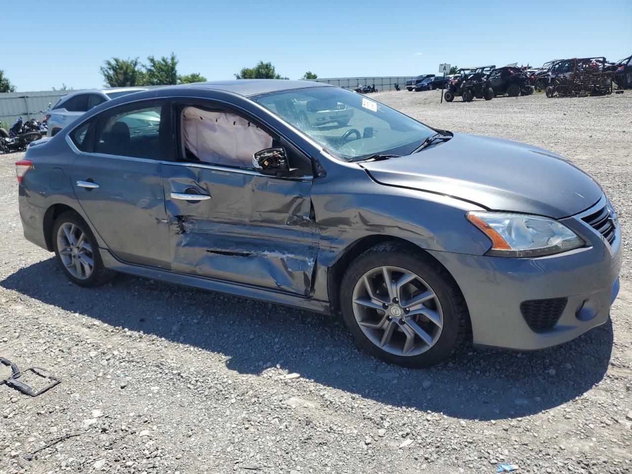 2015 Nissan Sentra S VIN: 3N1AB7AP1FY344103 Lot: 57605614