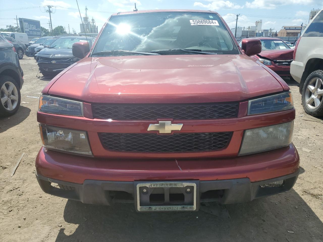 2011 Chevrolet Colorado Lt VIN: 1GCDSCF97B8113242 Lot: 59869684