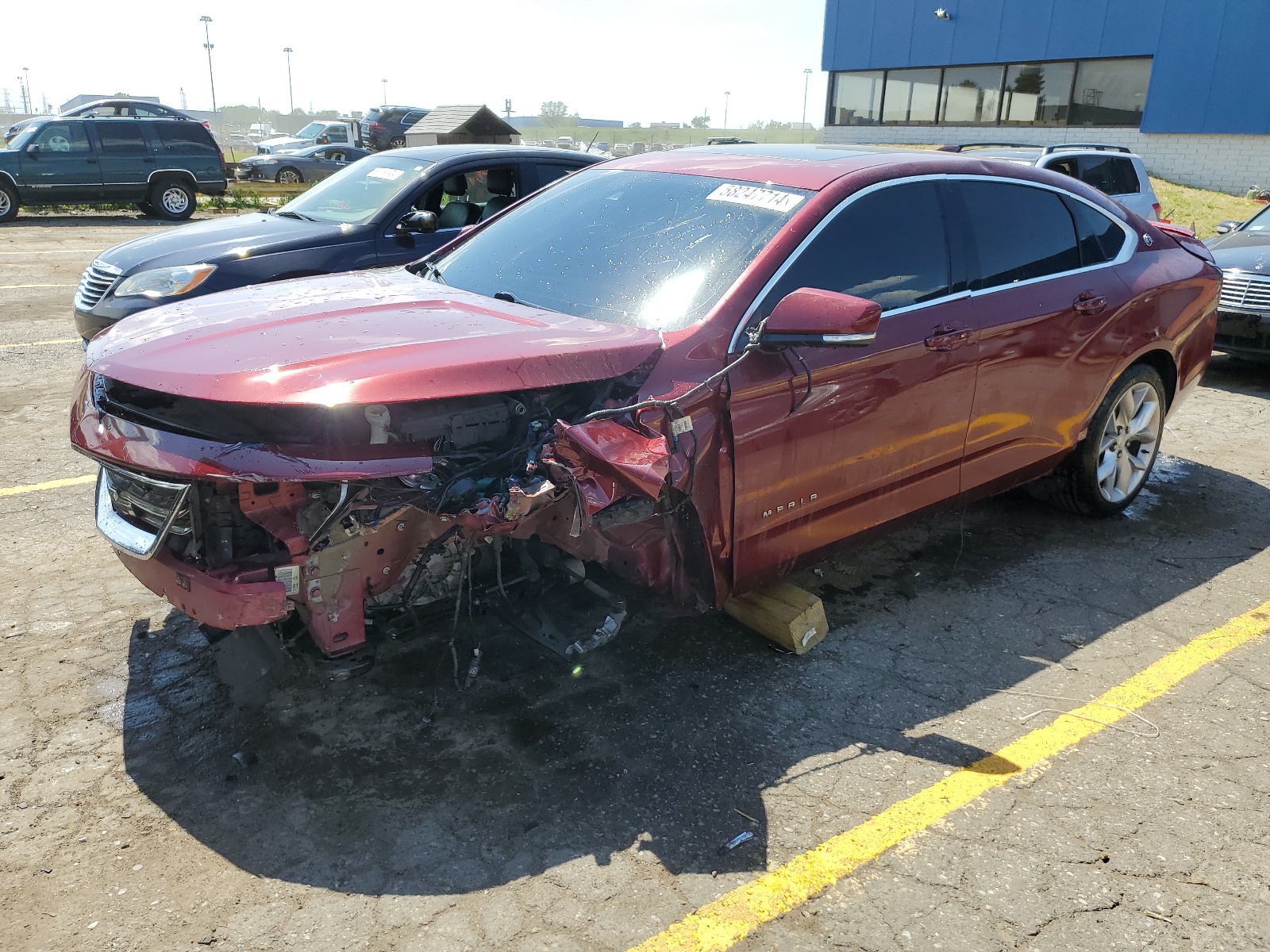 2017 Chevrolet Impala Lt vin: 2G1105S34H9125330