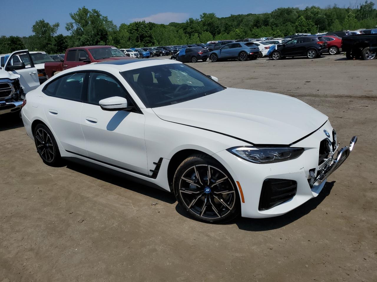 2024 BMW I4 xDrive 40 VIN: WBY83FB01RFS87349 Lot: 59687254