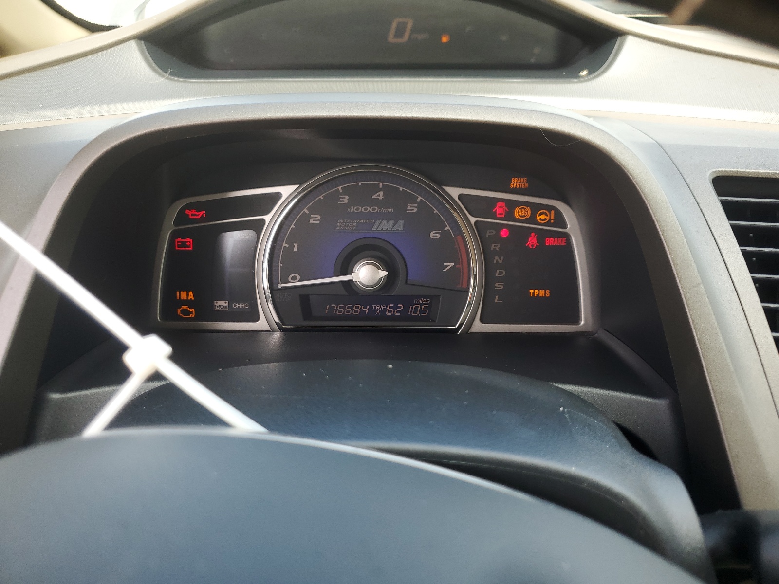 JHMFA36208S006543 2008 Honda Civic Hybrid