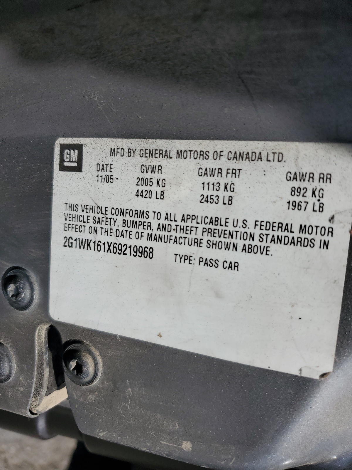 2G1WX15K539243845 2003 Chevrolet Monte Carlo Ss