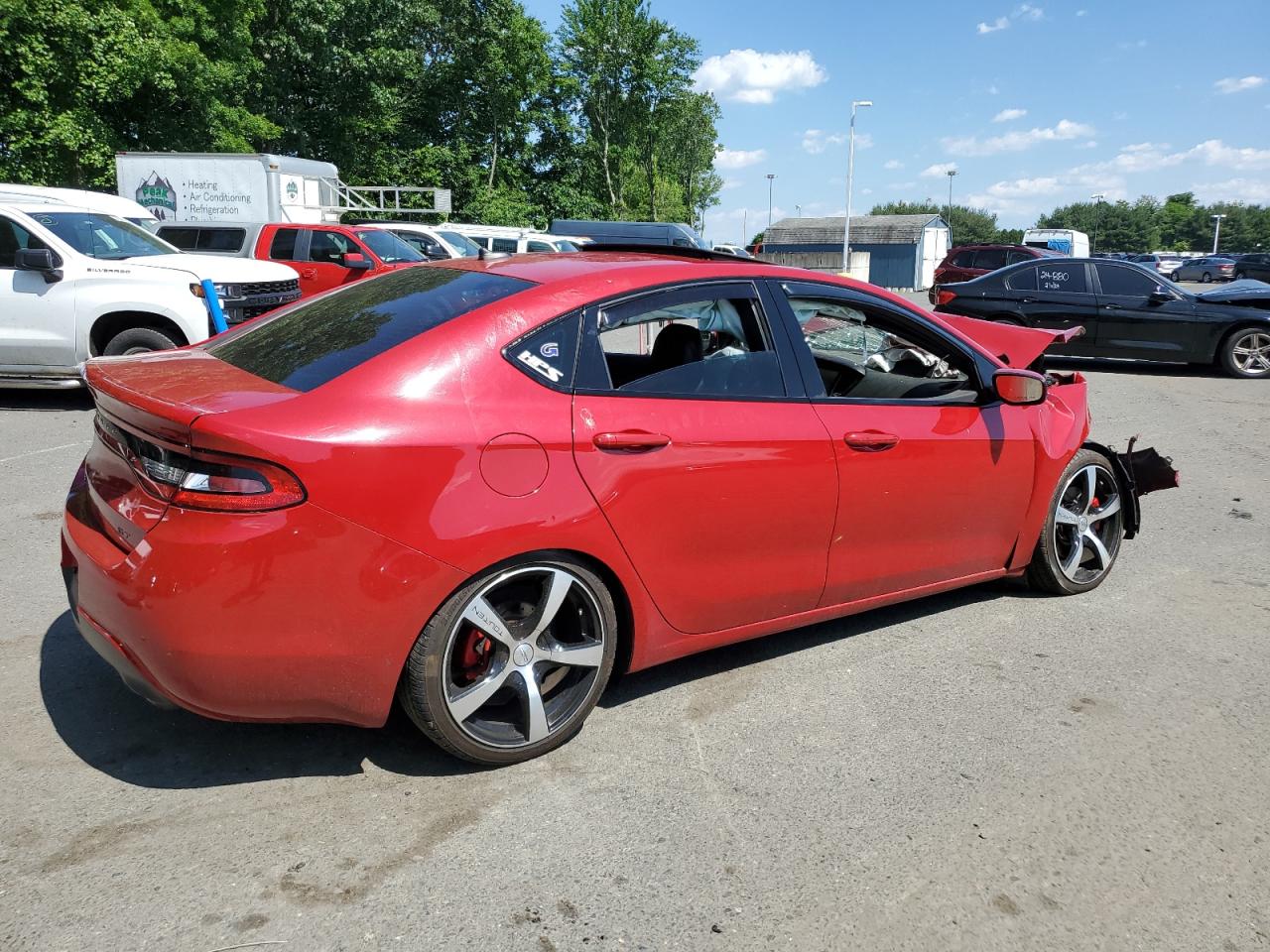 2014 Dodge Dart Gt VIN: 1C3CDFEBXED703091 Lot: 58727944