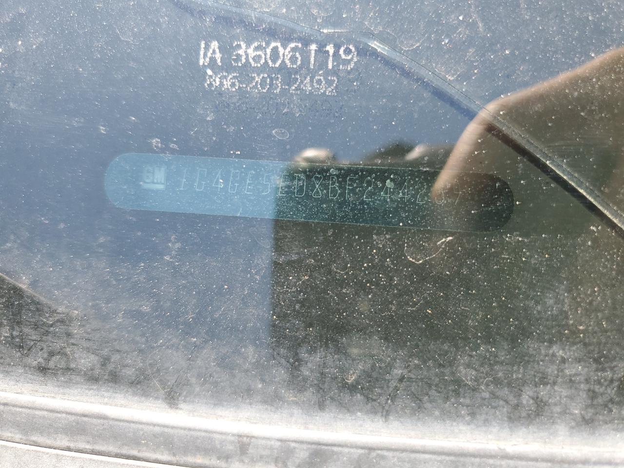 2011 Buick Lacrosse Cxs VIN: 1G4GE5ED8BF244239 Lot: 58646044