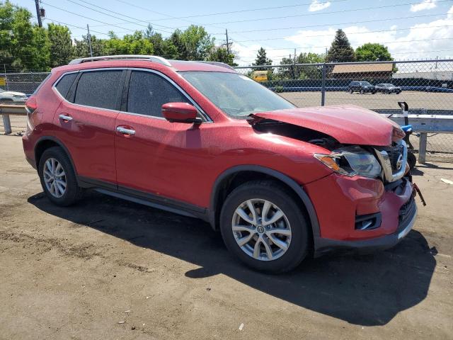  NISSAN ROGUE 2017 Czerwony