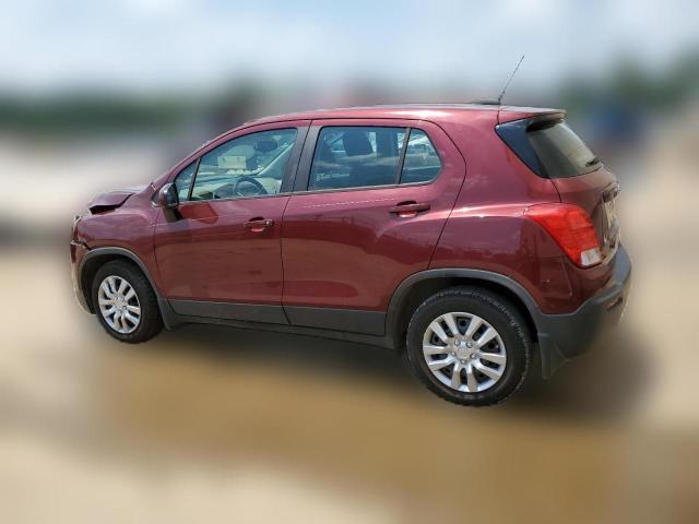  CHEVROLET TRAX 2016 Бордовый