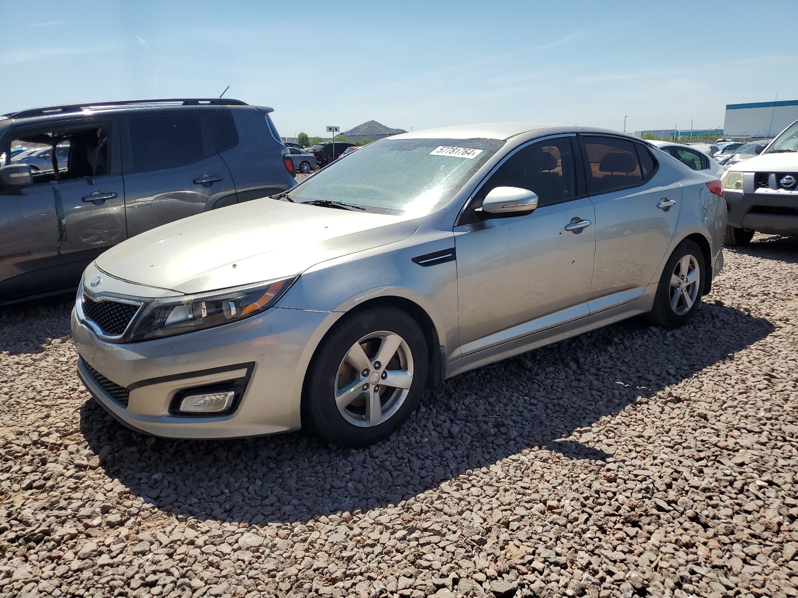 2015 Kia Optima Lx vin: 5XXGM4A70FG478657