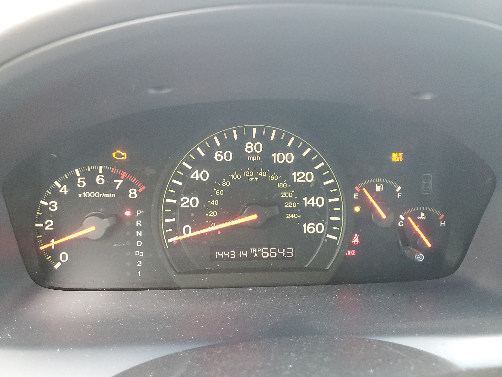 3HGCM56374G700214 2004 Honda Accord Lx