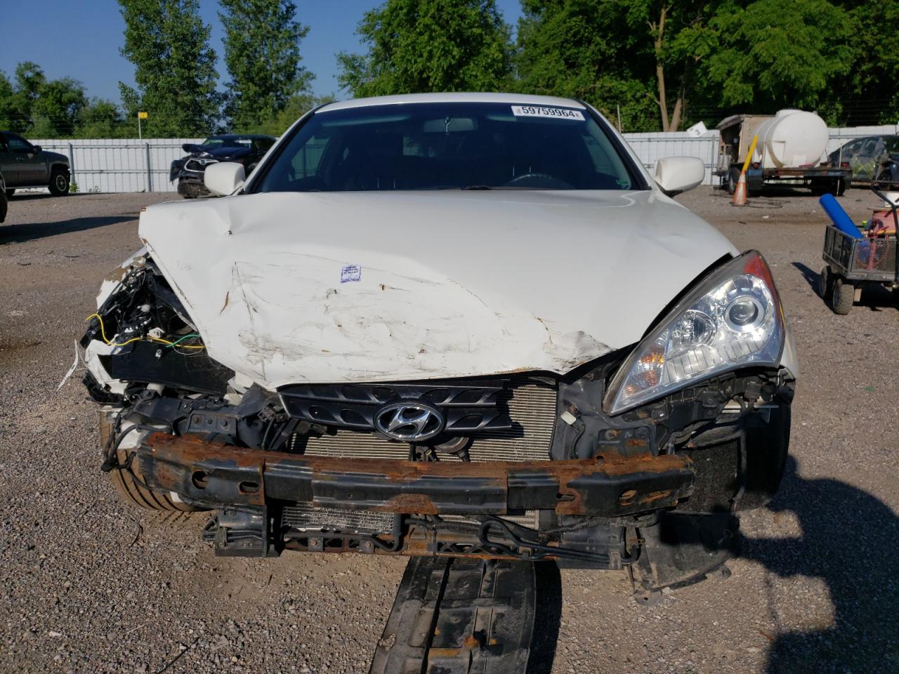 2010 Hyundai Genesis Coupe 2.0T VIN: KMHHT6KDXAU036927 Lot: 59759964