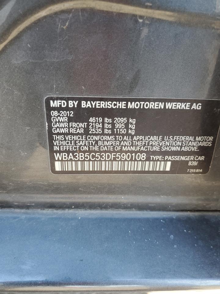 WBA3B5C53DF590108 2013 BMW 328 Xi Sulev