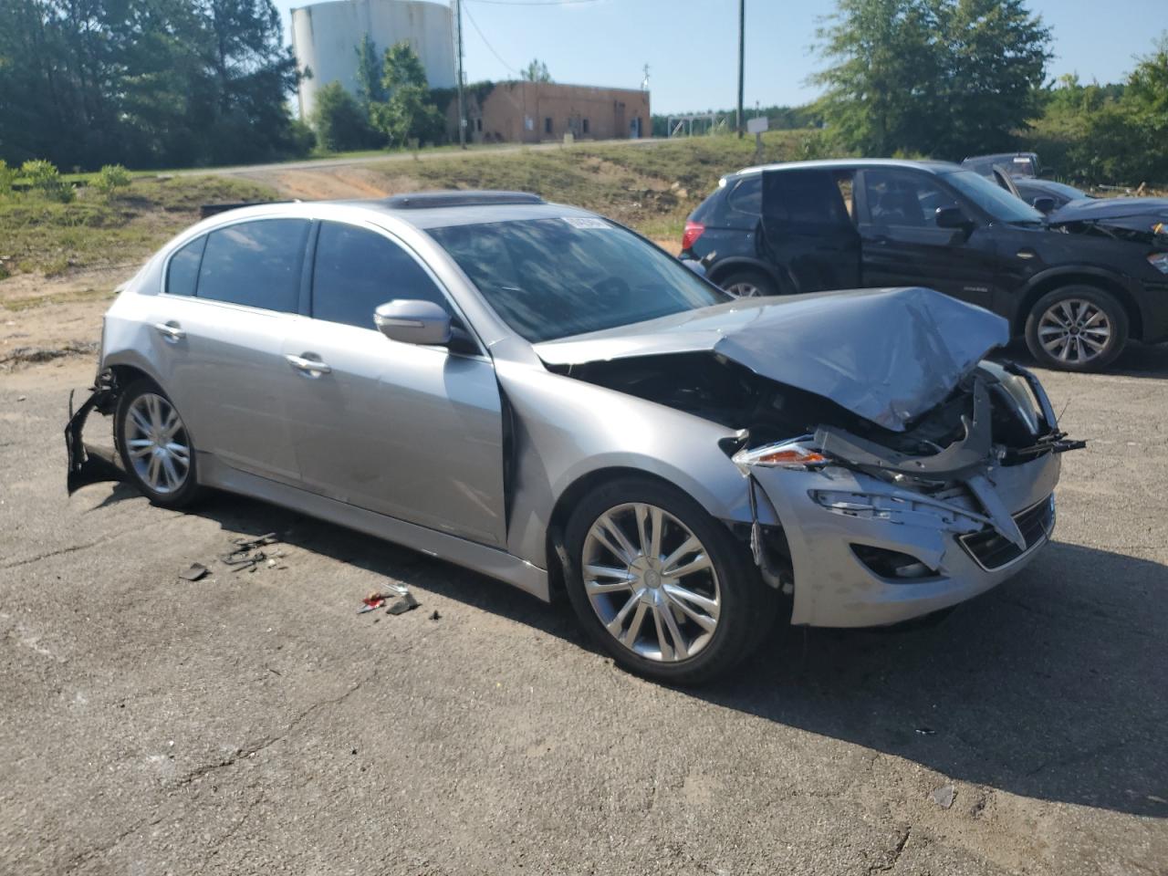 2013 Hyundai Genesis 3.8L VIN: KMHGC4DD1DU250416 Lot: 60429464