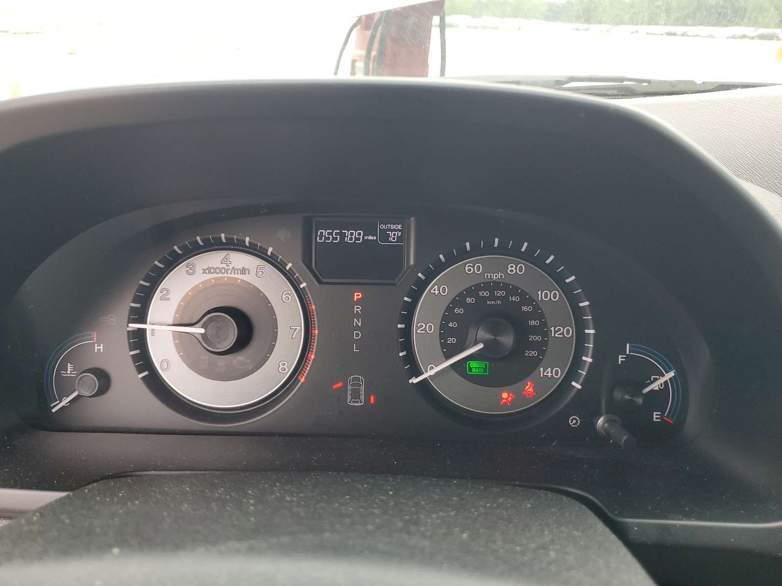 5FNRL5H62CB037951 2012 Honda Odyssey Exl