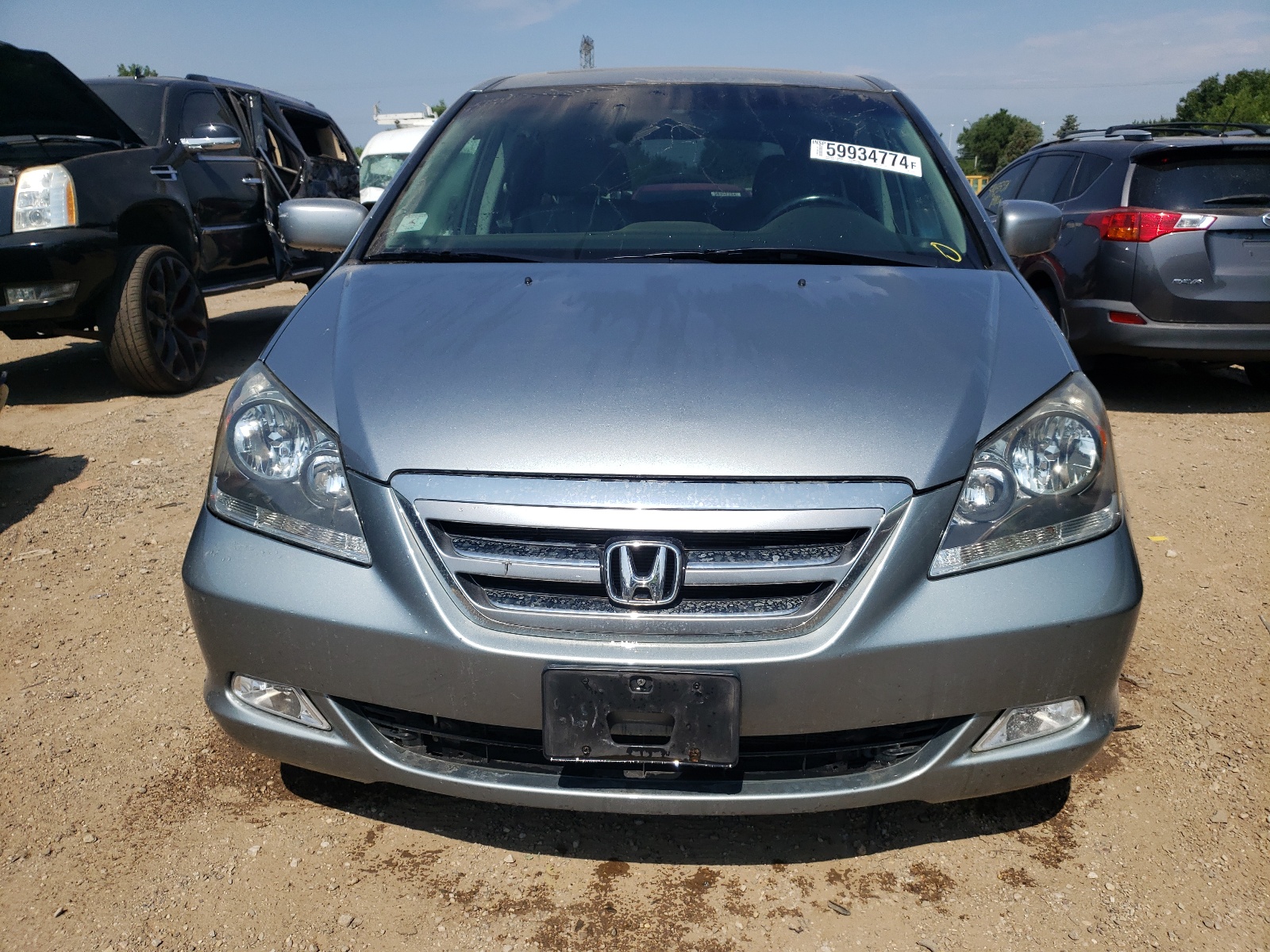 5FNRL38767B015602 2007 Honda Odyssey Exl