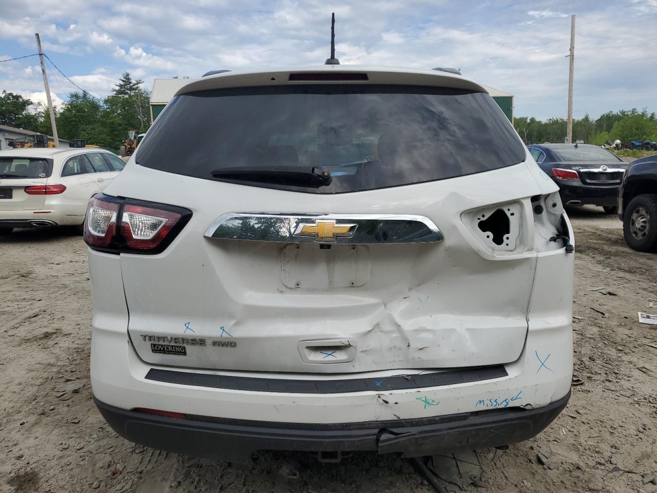 2017 Chevrolet Traverse Ls VIN: 1GNKVFKD1HJ102370 Lot: 57610744