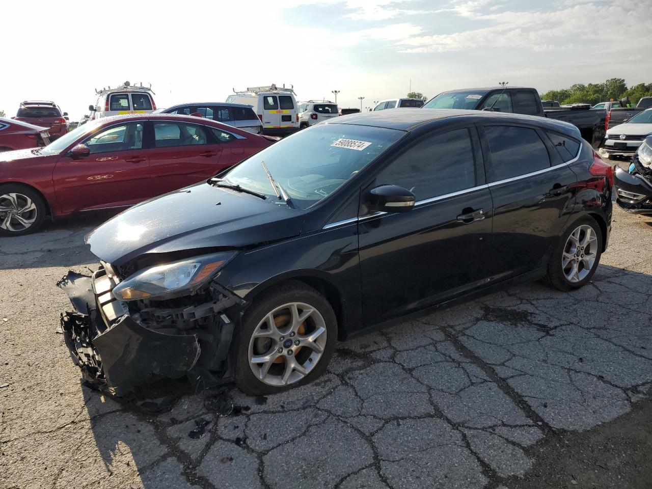 VIN 1FADP3N21EL354579 2014 FORD FOCUS no.1