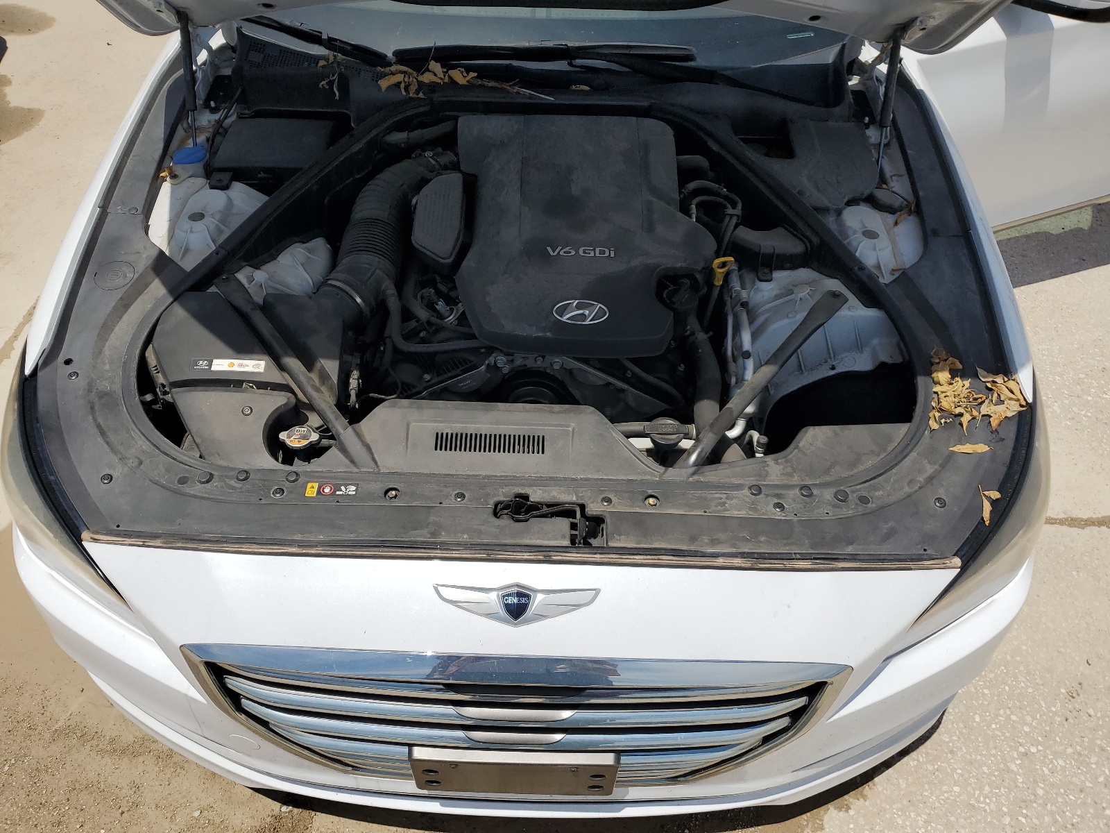 KMHGN4JE0FU097389 2015 Hyundai Genesis 3.8L