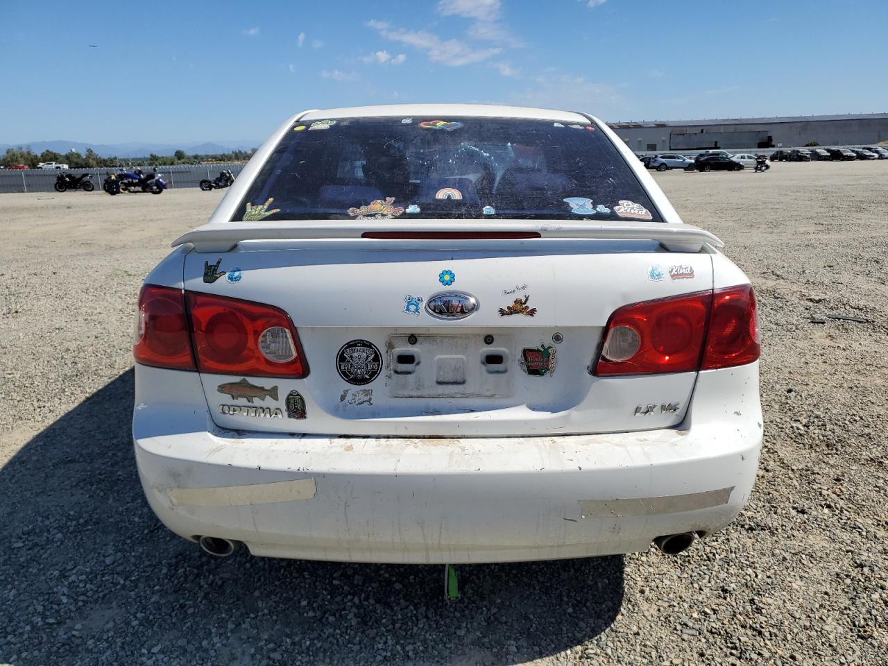 2007 Kia Optima Lx VIN: KNAGE124875130303 Lot: 59869634